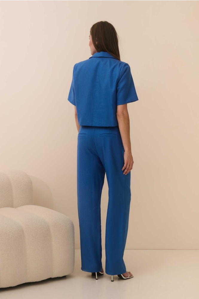 TROUSER DAFNE QC35 400 blue
